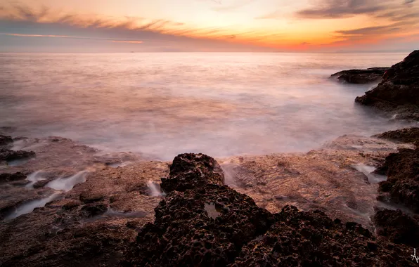 Picture water, shore, Sorrento