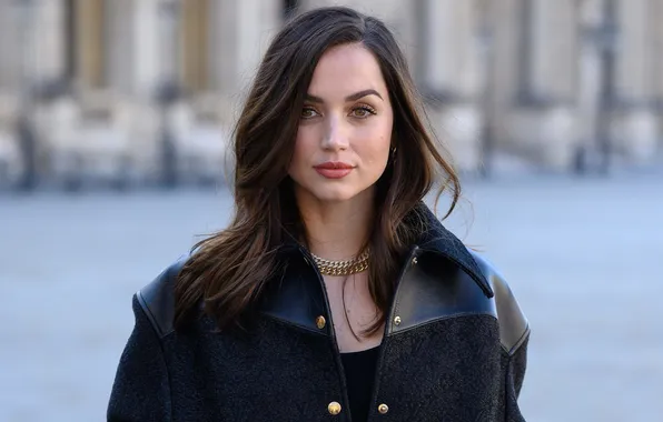 Look, makeup, actress, decoration, hair, Ana de Armas, Ana de Armas, background street