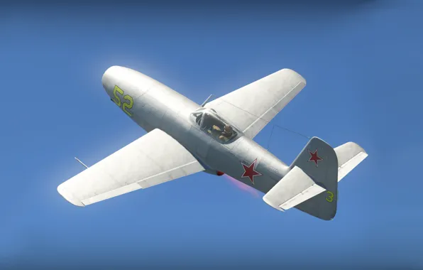 Download wallpaper Yakovlev, Frontline fighter, Yak-23, section ...