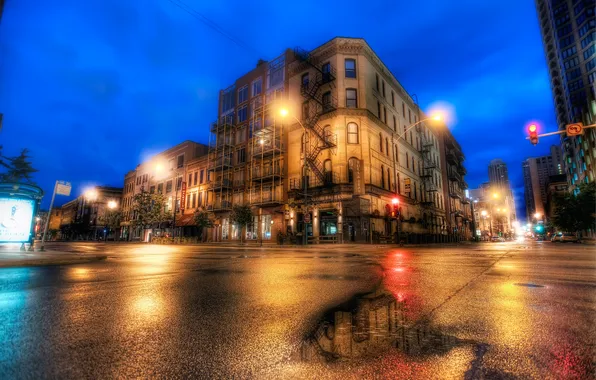 Chicago, Il, Chicago, Illinois, usa, Blue Hour