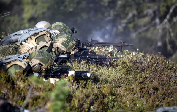 Weapons, army, soldiers