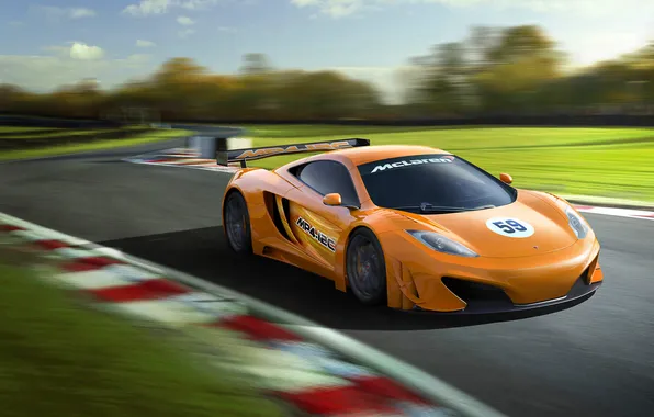 McLaren, cars, cars, auto wallpapers, car Wallpaper, auto photo, MP4-12C-CGI