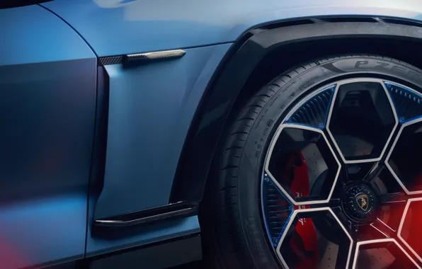 Lamborghini, close-up, wheel, Lamborghini Lanzador Concept, Thrower