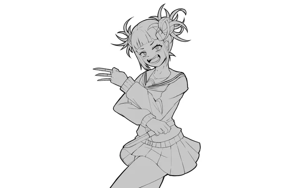 Girl, mediocrity, My hero Academy, My Hero Academia, Boku No Hero Academy, Toga Himiko, Toga …