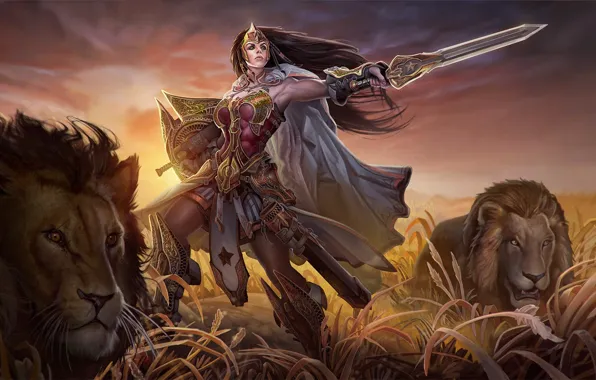 Leo, Wonder Woman, DC Comics, Princess Diana