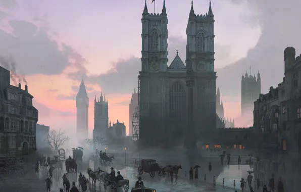 London, Assassins Creed, Art, Syndicate, Syndicate, Ubisoft Quebec, Assassin's Creed: Syndicate, Assassin's Creed: Syndicate