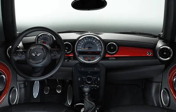 Mini, the wheel, salon, cooper, dashboard