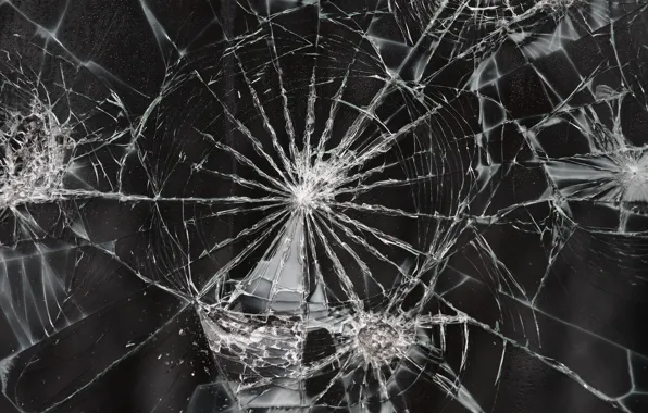 Glass, cracked, dark, texture, bit, Wallpaper from lolita777