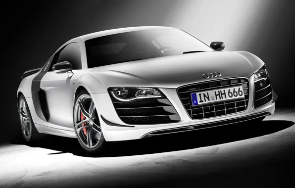 Picture power, Audi R8 GT, license plate