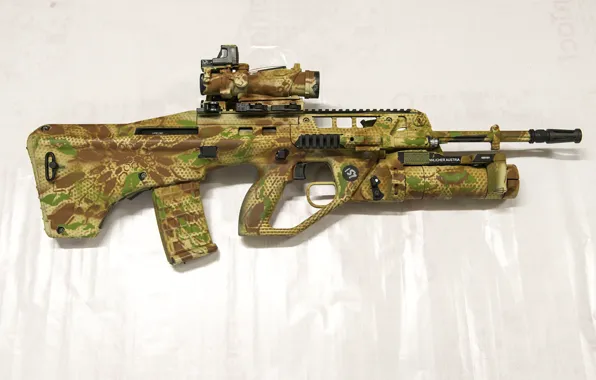 Weapons, machine, camouflage
