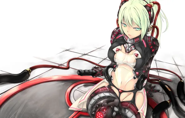 Girl, sword, costume, armor