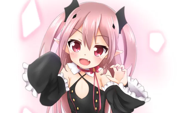 Girl, vampire, Owari no Seraph, The last Seraphim, Krul