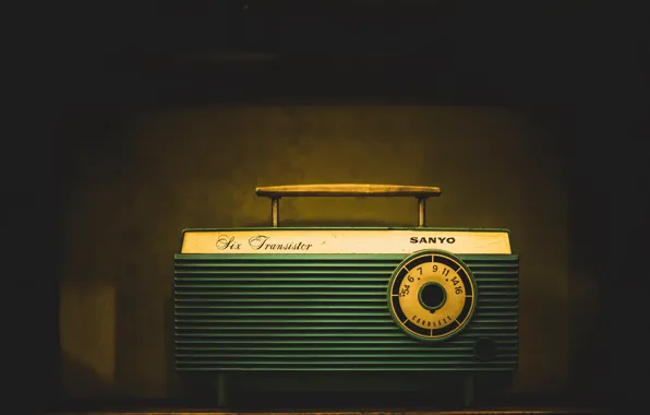 Background, radio, receiver