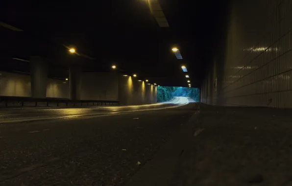 Dark, Long, Tunnel