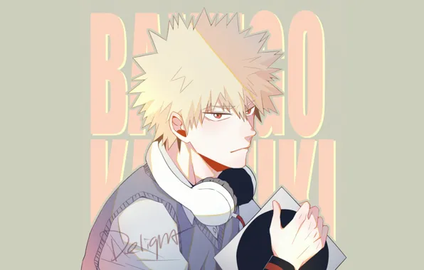 Picture Fanart From Pixiv, Bakugou Katsuki, Boku no Hero Academy, Pixiv, fanart