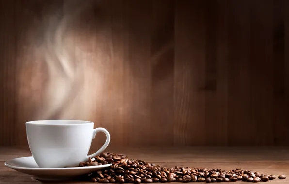 Picture table, coffee, grain, Cup, white, saucer