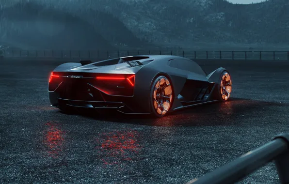 Lamborghini Terzo Millennio wallpaper, 1920x1080