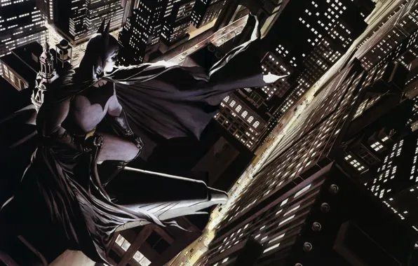 Batman, Batman, Gotham, Gotham, Alex Ross