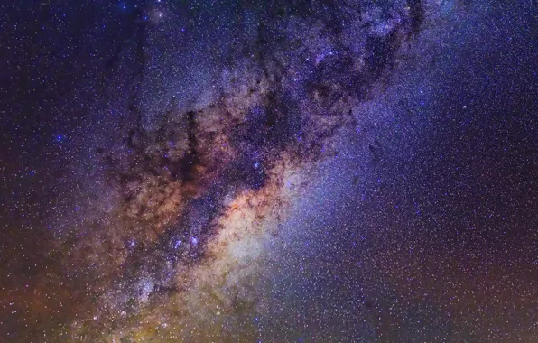 Picture space, stars, the milky way, infinity