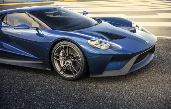 Blue, Ford, tires, supercar, car, brake, pads, michelin