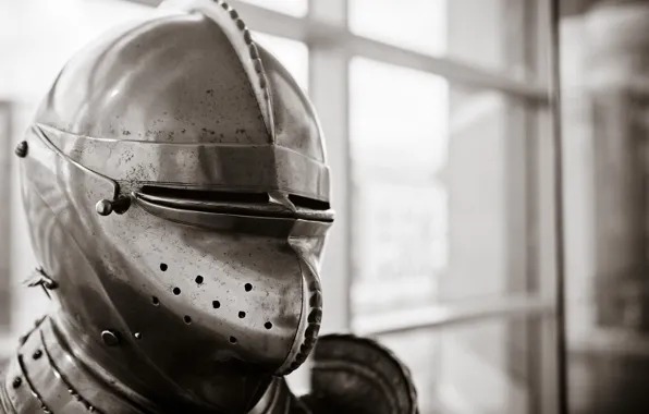 Picture metal, background, armor, helmet