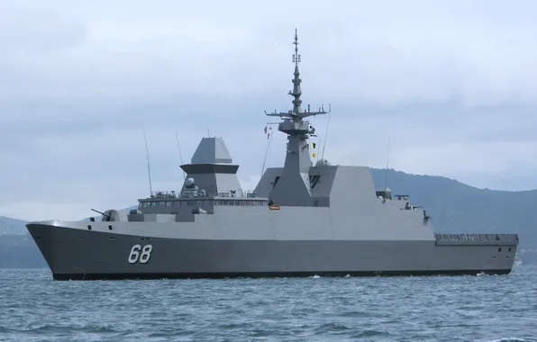 Frigate, French Navy, RSS Formidable, Singapore 2025