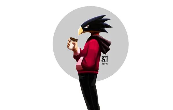Guy, My Hero Academia, Boku No Hero Academy, Tokoyami Fumikage, My Hero Academy, Tokoyami Foliage