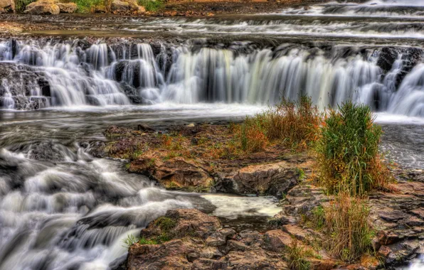 Photo, HDR, Nature, Waterfalls
