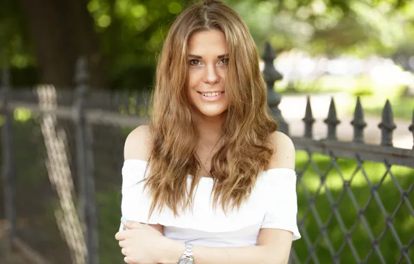 Picture look, girl, face, smile, hair, Taya