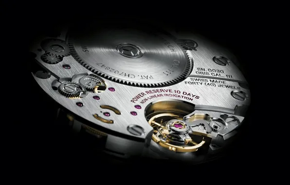 Picture background, watch, mechanism