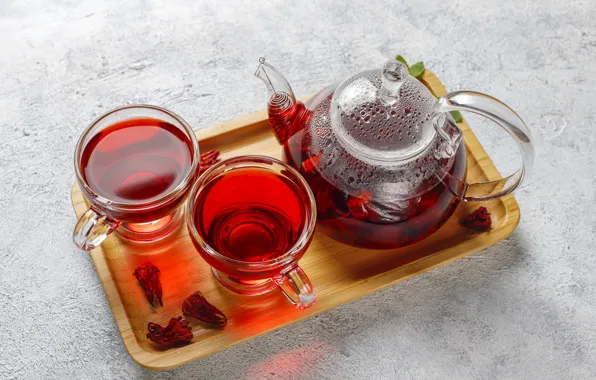 Tea, kettle, Cup