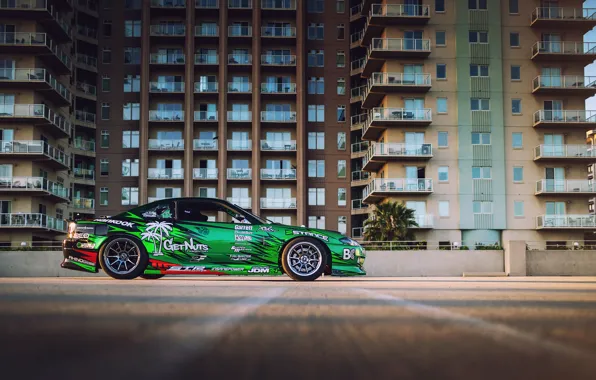 Picture S15, Silvia, Nissan, Formula D Because, streets of Long Beach