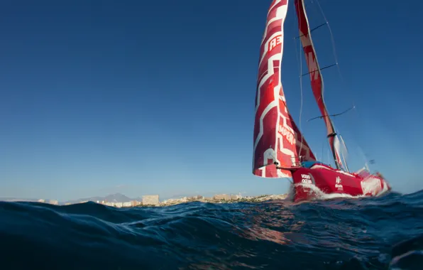Picture sea, yacht, regatta