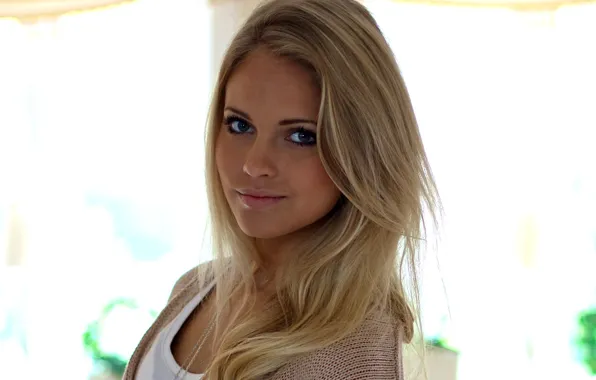 Girl, model, blonde, Emilie Marie Nereng