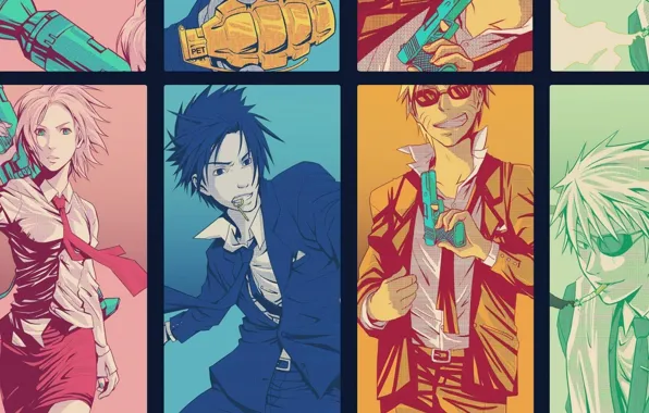 Gun, pomegranate, cigarette, naruto, Naruto, rocket launcher, sasuke uchiha, naruto Uzumaki