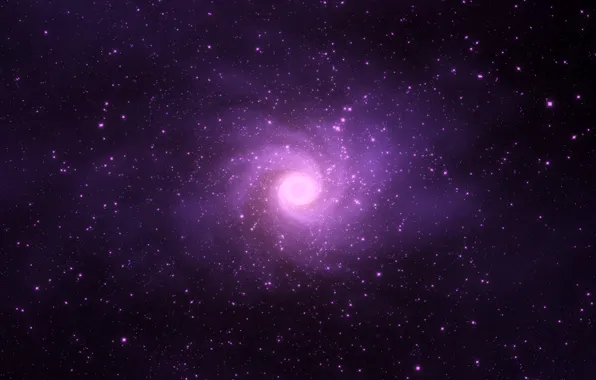 Picture star, cosmos, violet lights
