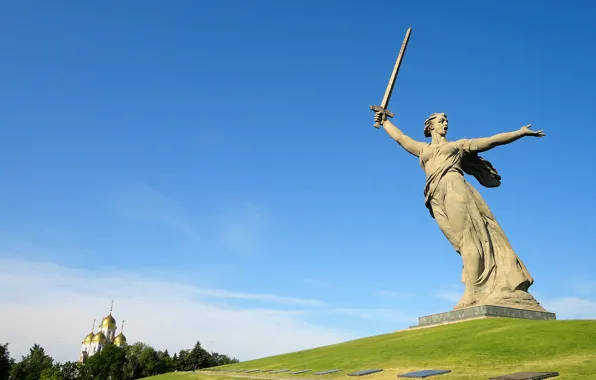 Volgograd, The Motherland calls, Monument