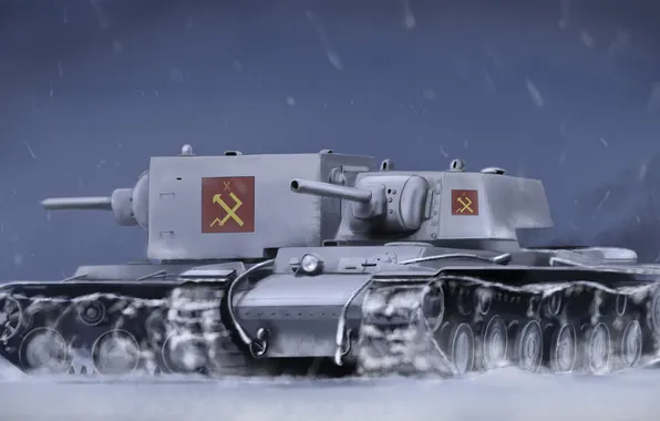 Art, Girls and Panzer, KV-1, KV-2, Chipika