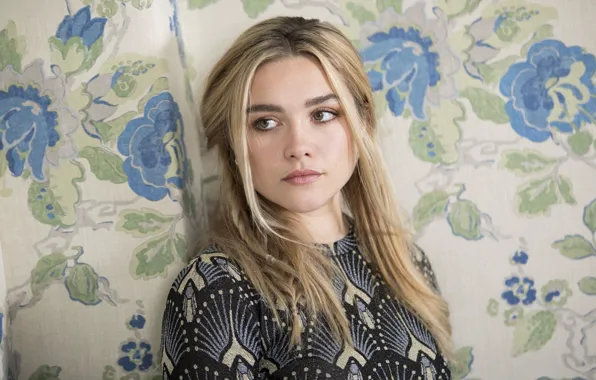 Look, makeup, actress, hair, Florence Pugh, Florence Pugh