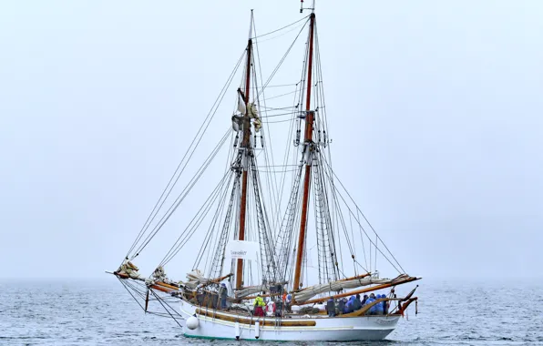 Sea, romance, sailboat