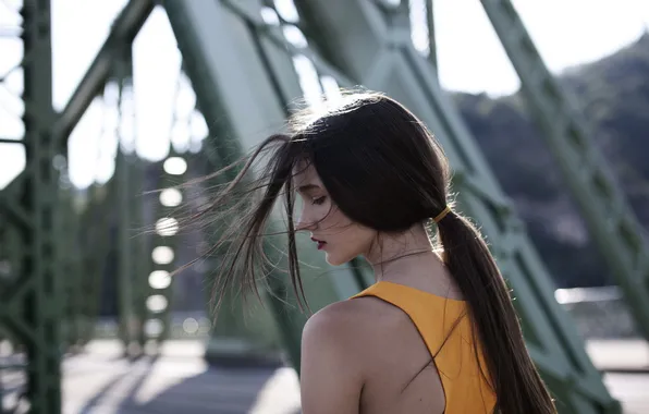 Look, girl, background