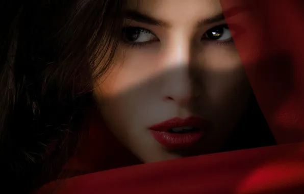 Look, girl, background