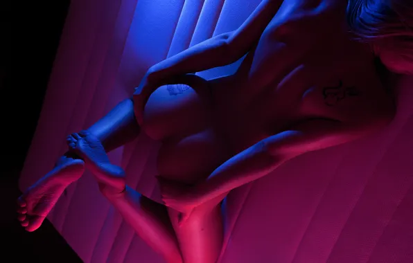 Ass, girl, pose, model, naked, body, hands, figure