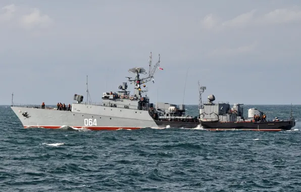 Ship, Navy, anti-submarine, small, Muromets