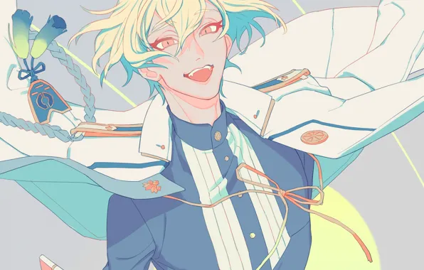 Laughter, guy, Touken Ranbu, Dance Of Swords, Higekiri