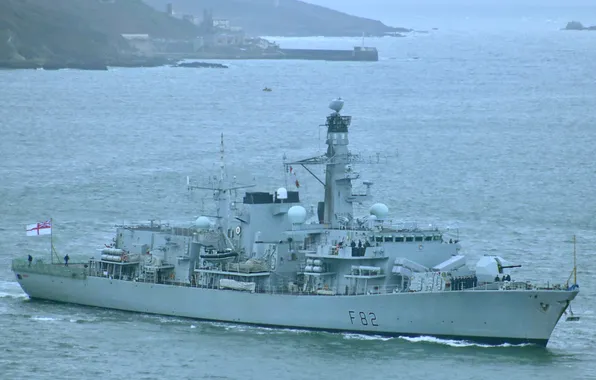 UK, frigate, F82, The Royal Navy, HMS Somerset