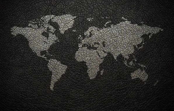Picture earth, leather, world map, the continent