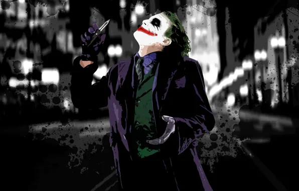 Picture Joker, paint, makeup