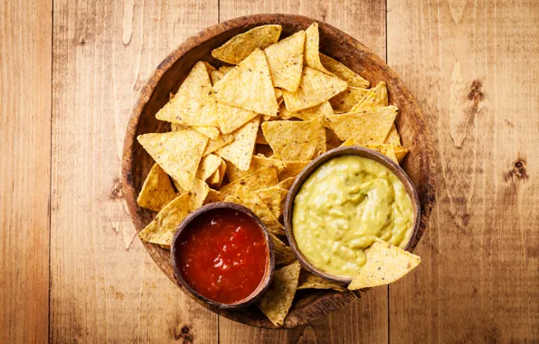 Table, background, Board, Cup, ketchup, chips, sauces