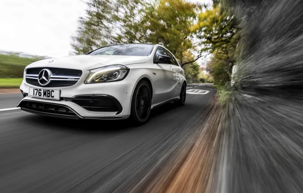 Picture white, Mercedes-Benz, Mercedes, AMG, AMG, A-class, W176